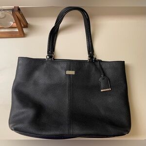 Cole Haan black leather purse